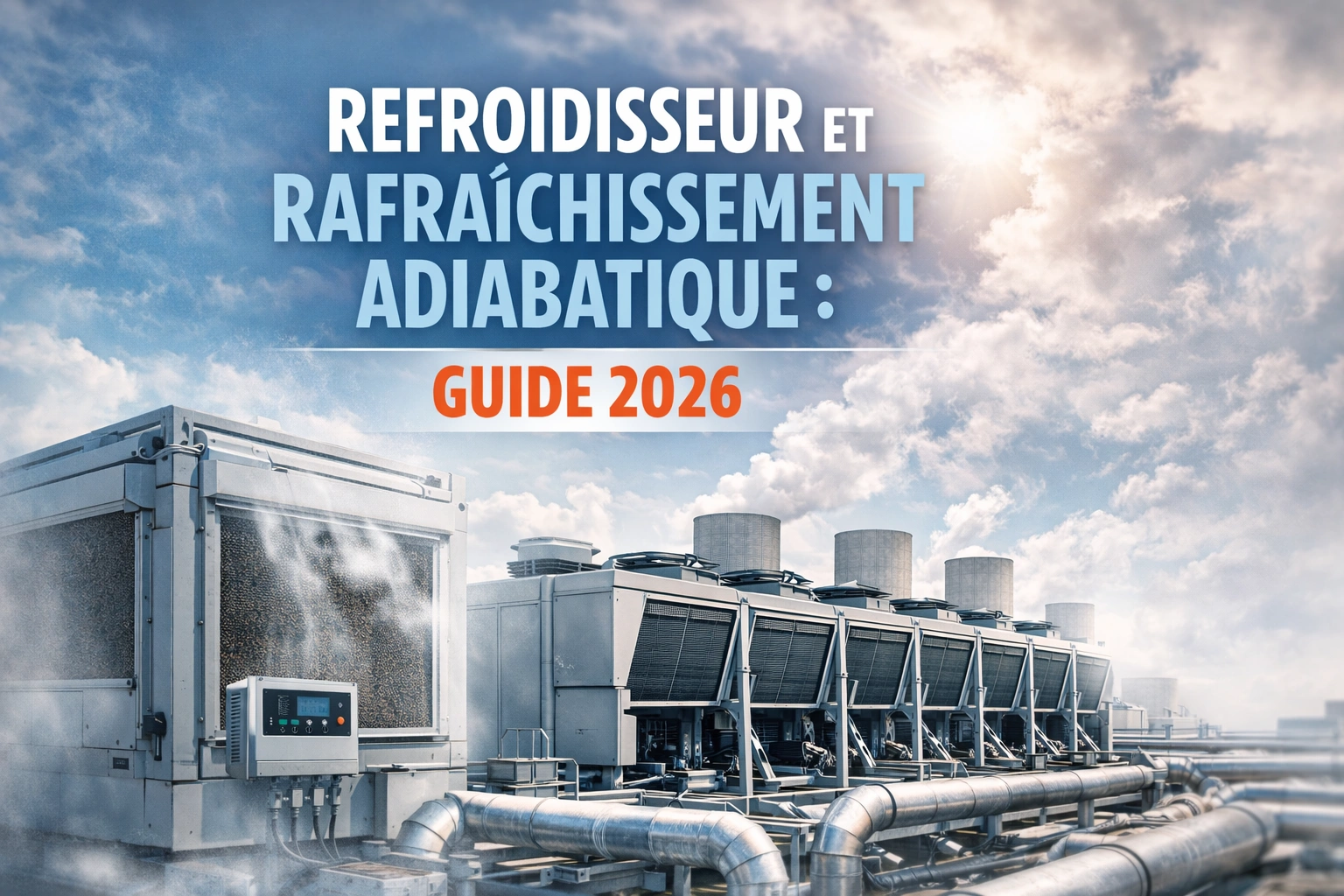 Refroidisseur et rafraichissement adiabatique : le Guide 2026